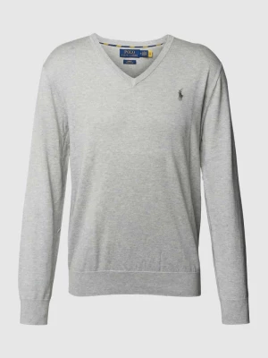 Sweter z wyhaftowanym logo Polo Ralph Lauren