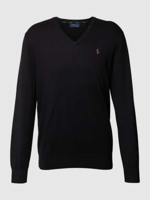 Sweter z wyhaftowanym logo Polo Ralph Lauren