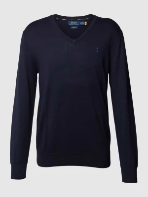 Sweter z wyhaftowanym logo Polo Ralph Lauren