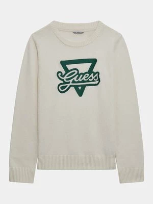 Sweter Z Wyszywanym Logo Guess