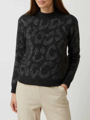 Sweter z wzorem w panterkę Pennyblack
