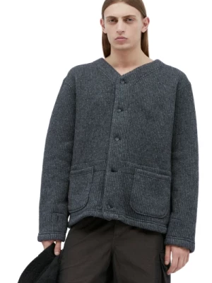 Sweter z żebrowanym splotem Engineered Garments