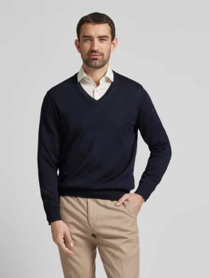 Sweter z żywej wełny maerz muenchen