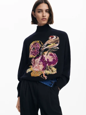 Sweter zaprojektowany przez Mr. Christian Lacroix Desigual