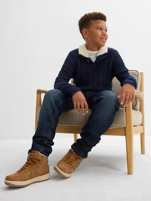 Sweter ze stójką bonprix