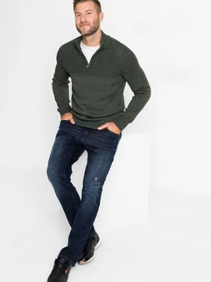 Sweter ze stójką o kroju regular fit bonprix