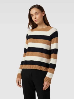 Sweter ze wzorem w paski model ‘Febisani’ Boss