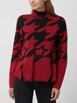 Sweter ze wzorem w pepitkę model ‘Emeliy’ Ted Baker