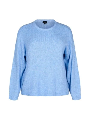 Sweter Zizzi jasnoniebieski melanż