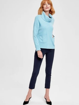 Sweter ZOCHA niebieski