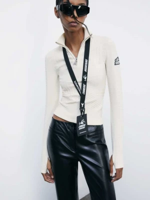 Sweterek z wysokim kołnierzem Chimeric Mountains PATRIZIA PEPE