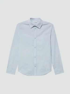 Świąteczna koszula slim fit s.Oliver niebieski