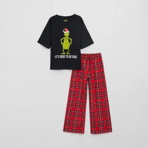 Świąteczna piżama dwuczęściowa Grinch House