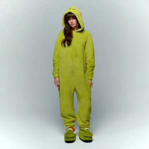 Świąteczna piżama jednoczęściowa onesie Grinch House