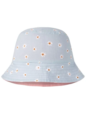 Swim Essentials Kapelusz dwustronny "Daisy Flowers" w kolorze jasnoróżowo-błękitnym rozmiar: 80-92