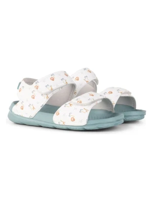 Swim Essentials Sandały "Jungle" w kolorze biało-błękitnym rozmiar: 24