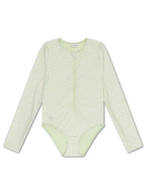 Swim Essentials Strój kąpielowy "Matcha" w kolorze zielonym rozmiar: 134/140