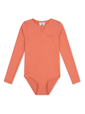 Swim Essentials Strój kąpielowy "Pink Bay" w kolorze pomarańczowym rozmiar: 86/92