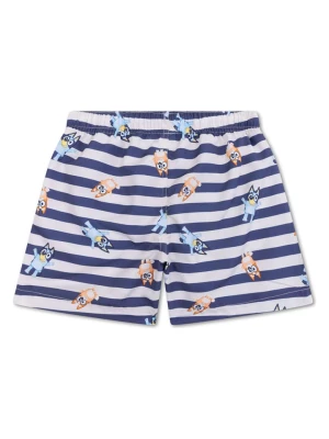 Swim Essentials Szorty kąpielowe "Bluey" w kolorze niebiesko-białym rozmiar: 110/116