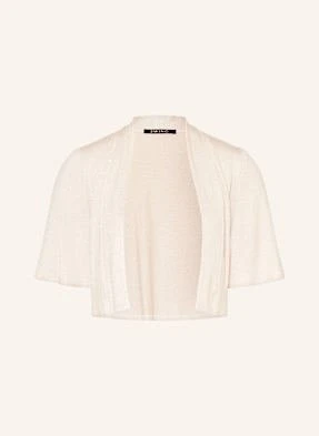 Swing Jersey-Bolero Z Błyszczącą Przędzą beige