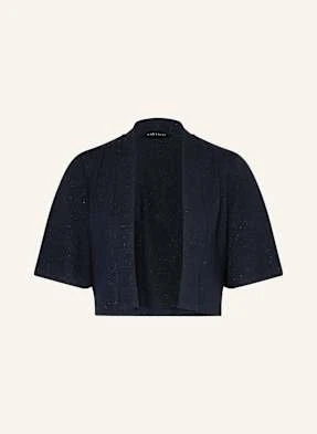Swing Jersey-Bolero Z Błyszczącą Przędzą blau