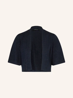 Swing Jersey-Bolero Z Błyszczącą Przędzą blau