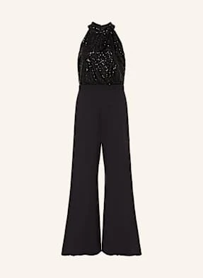 Swing Kombinezon Ze Zdejmowaną Wstążką I Cekinami schwarz