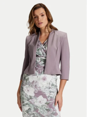 Swing Marynarka 4AF01800 Fioletowy Regular Fit