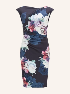 Swing Sukienka Etui blau