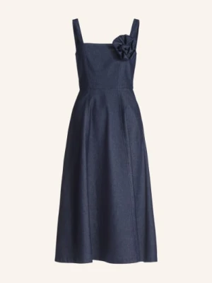 Swing Sukienka Jeansowa blau