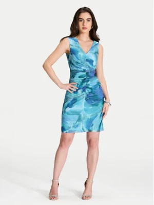 Swing Sukienka koktajlowa 5AI21400 Niebieski Slim Fit