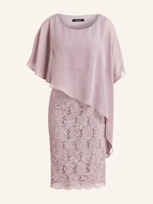 Swing Sukienka Koktajlowa Z Koronką beige