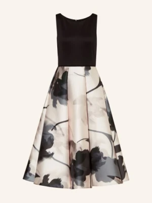 Swing Sukienka Koktajlowa Z Mieszanki Materiałów schwarz