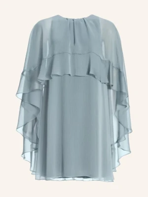 Swing Sukienka Koktajlowa Z Wolantami blau