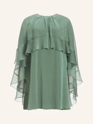 Swing Sukienka Koktajlowa Z Wolantami gruen