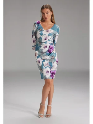 SWING Sukienka w kolorze błękitno-fioletowym rozmiar: 40