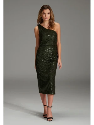 SWING Sukienka w kolorze ciemnozielonym rozmiar: 42