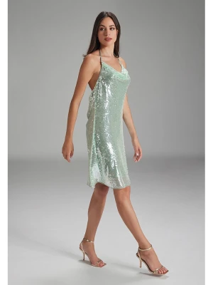 SWING Sukienka w kolorze granatowym rozmiar: 40