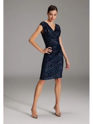 SWING Sukienka w kolorze granatowym rozmiar: 44