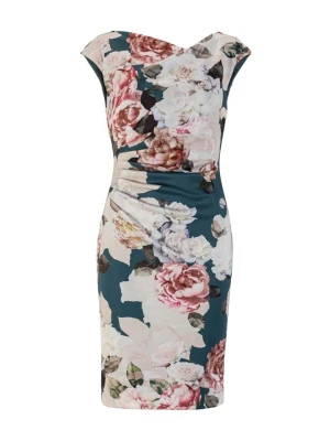 SWING Sukienka w kolorze niebiesko-kremowym rozmiar: 42