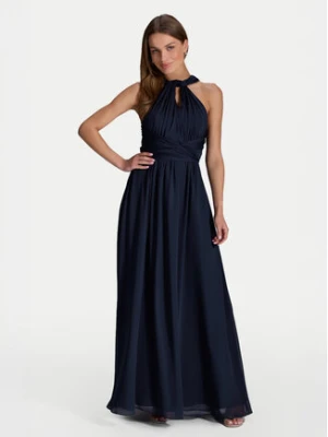 Swing Sukienka wieczorowa 5AI14200 Granatowy Regular Fit