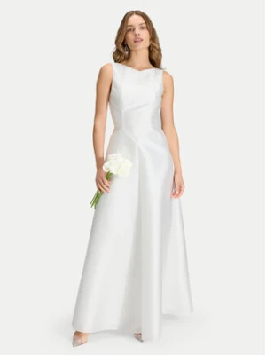 Swing Sukienka wieczorowa 5AJ16000 Biały Regular Fit