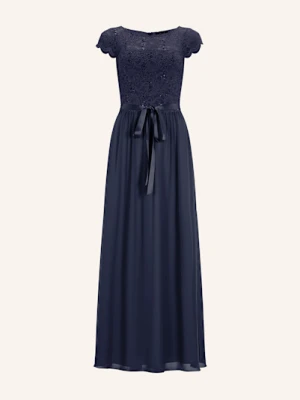 Swing Sukienka Wieczorowa Z Cekinami blau