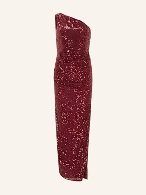 Swing Sukienka Wieczorowa Z Cekinami rot