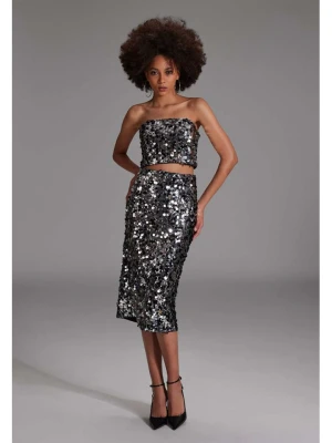 SWING Top w kolorze srebrnym rozmiar: 34