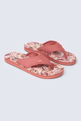 Swish damskie japonki z nadrukiem - Light Brown Animal