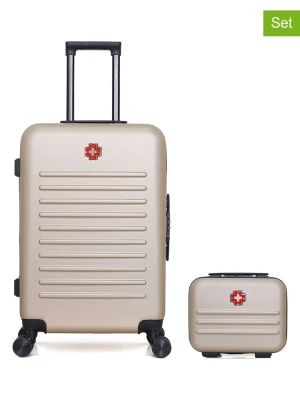 SWISS KOPPER 2-częściowy zestaw "Wil" w kolorze beżowym rozmiar: onesize