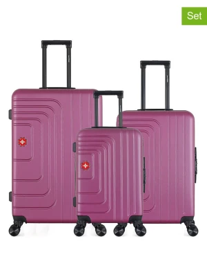 SWISS KOPPER 3-częściowy zestaw "Ruti" w kolorze fioletowym rozmiar: onesize