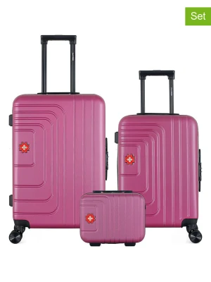 SWISS KOPPER 3-częściowy zestaw "Ruti" w kolorze fioletowym rozmiar: onesize