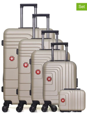 SWISS KOPPER 5-częściowy zestaw "Rüth" w kolorze beżowym rozmiar: onesize